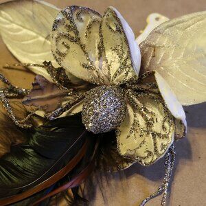 high end glittery ornament